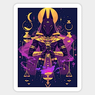 Anubis design Sticker